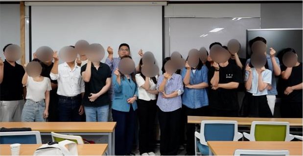 K.H.M.C.A 병원 마케터 양성 과정 수료생 단체 사진